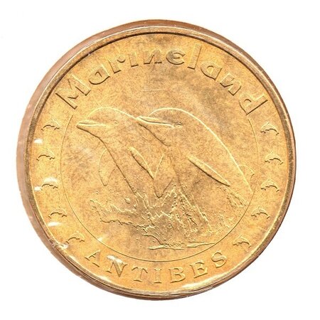 Mini médaille Monnaie de Paris 2008 - Marineland (les dauphins)