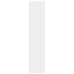vidaXL Buffet haut blanc 45x41x185 cm bois d'ingénierie