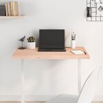 vidaXL Dessus de table 80x40x(2-4) cm bois de chêne massif non traité