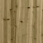 vidaXL Salon de jardin 5 Pièces avec coussins bois de pin imprégné