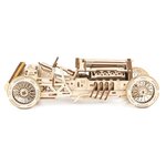 Maquette en bois Vintage Ugears U9 Voiture Grand prix 348 pièces