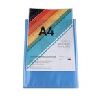 Protège-documents En Polypropylène Semi Rigide Kreacover® Chromaline 120 Vues - A4 - Couleurs Assorties - X 10 - Exacompta