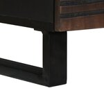 vidaXL Table basse 80x54x40 cm en bois massif