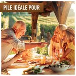 6 piles pour appareil auditif Zinc-Air PR13 PR48 0  Mercury/Hg - Orange PANASONIC