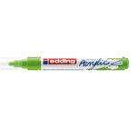 Marqueur acrylique moyen 5100 vert jaune 2-3 mm x 10 EDDING