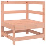 vidaXL Salon de jardin 8 Pièces bois massif douglas