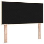 Tête de lit capitonnée crème 100 cm en tissu