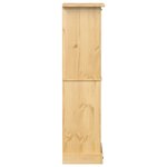 vidaXL Casier à vin Corona 56x35x120 cm bois massif de pin