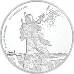 Pièce de monnaie 2 Dollars Niue 2017 1 once argent BE – Boba Fett