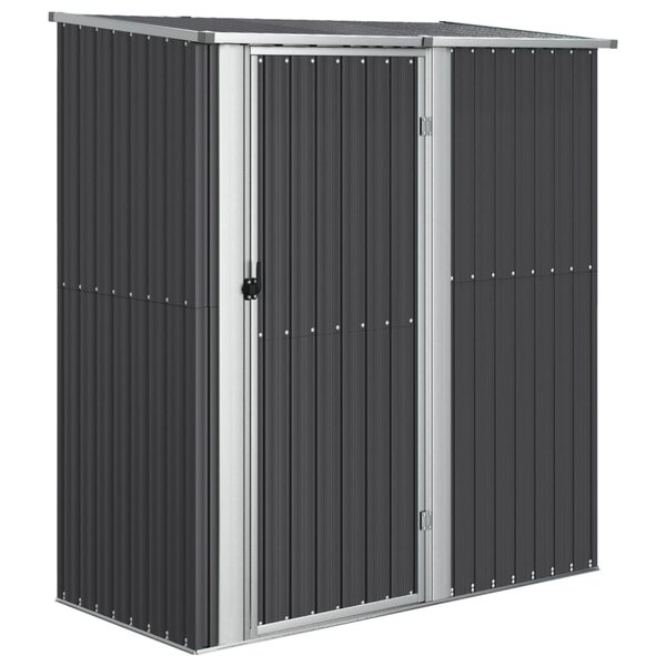 vidaXL Abri de jardin Anthracite 180 5x97x209 5 cm Acier galvanisé