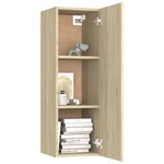 vidaXL Ensemble de meubles TV 10 Pièces Chêne sonoma Bois d'ingénierie