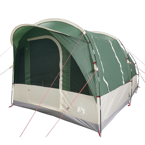 vidaXL Tente de camping tunnel 3 personnes vert imperméable