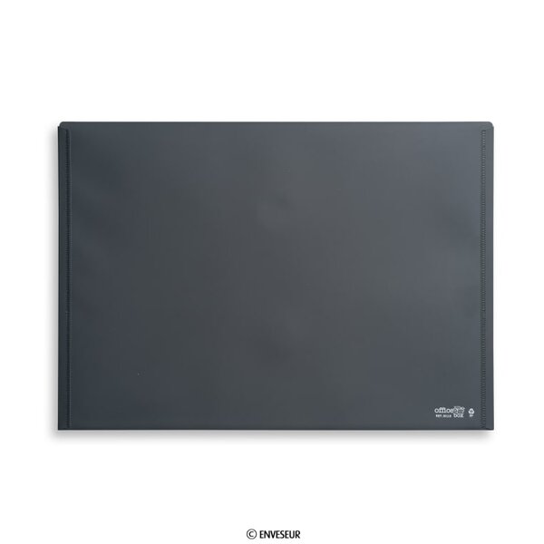 Lot de 10 enveloppes grise claire avec fermeture velcro 240x335 mm vital colors v-lock
