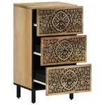 vidaXL Armoire latérale 40x33x75 cm bois massif de manguier