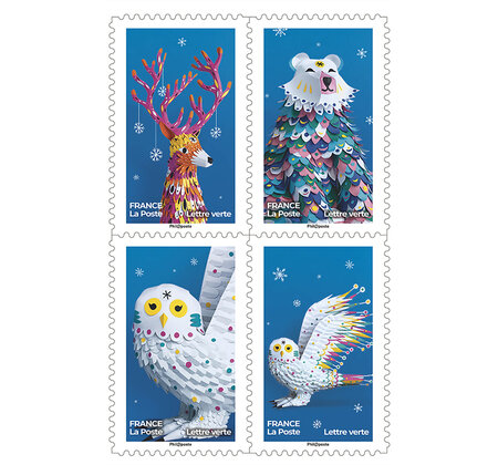 LA POSTE Carnet de 12 timbres postaux lettre verte - Enveloppes Prêt à  poster & Timbresfavorable à acheter dans notre magasin