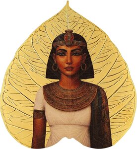 Monnaie CLEOPATRA Leaves of the Nile 1 Oz Argent 1$ Niue 2025