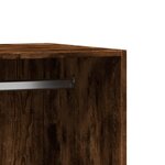vidaXL Garde-robe chêne fumé 48x41x102 cm bois d'ingénierie