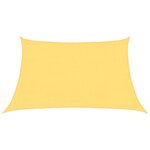 vidaXL Voile d'ombrage 160 g/m² Beige 3/4x2 m PEHD