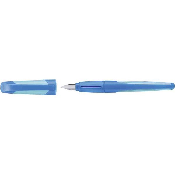 Stylo plume easybuddy pte moyenne pour droitiers bleu stabilo