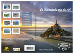 Collector 8 timbres - La Normandie vue du ciel - Côté mer - Lettre Verte