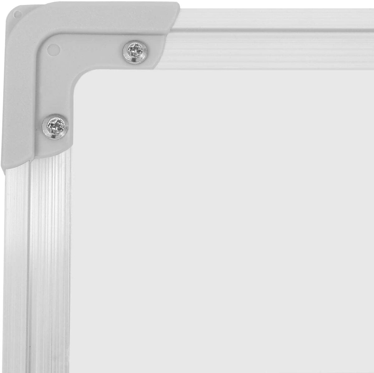 GIANTEX Tableau Magnétique Blanc avec Cadre en Aluminium, Tableau Blanc  Effaçable avec Plateau Porte-Stylos, Marqueurs
