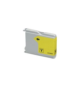 Brother LC-970 / LC-1000 / LC-51 Jet d'Encre Jaune Haute Capacité Compatible