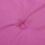 vidaXL Coussins de chaise de jardin lot de 4 rose 40x40x4 cm