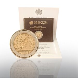 Pièce de monnaie 2 euro commémorative Vatican 2023 BU – Le Pérugin