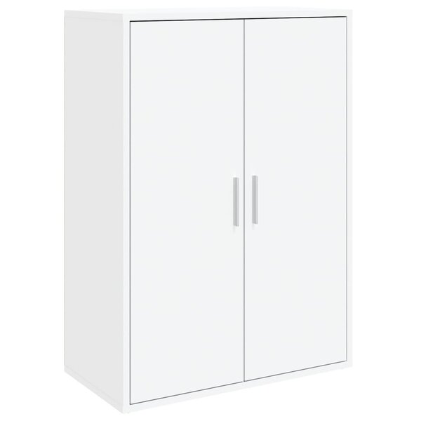 vidaXL Buffet blanc 60x31x84 cm bois d'ingénierie