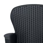 vidaXL Ensemble à manger d'extérieur 7 Pièces Plastique Aspect de rotin