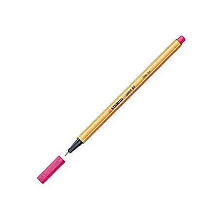 Stylo-Feutre POINT 88 Pointe Fine 0,4 mm Rose STABILO