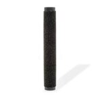 vidaXL Paillasson rectangulaire 80 x 120 cm Noir