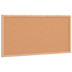 vidaXL Tableau en liège avec cadre en bois de pin massif 60 x 30 cm