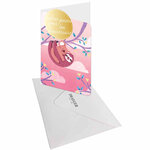 Carte de Vœux Thème Anniversaire Party Time - Plusieurs Styles - Tendre pensées pour ton anniversaire - Draeger