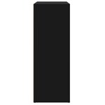 vidaXL Buffets 2 Pièces noir 60x31x84 cm bois d'ingénierie