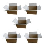 15 petits cartons d'emballage 16 x 12 x 11 cm