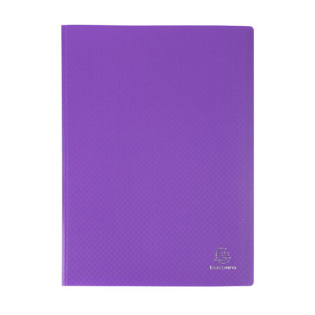 Protège-documents Polypropylène Semi-Rigide 24x32cm* - 40 vues  - Violet