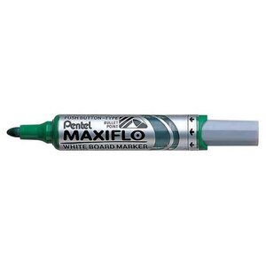 Marqueur pour tableau blanc maxiflo mwl5m vert x 12 pentel