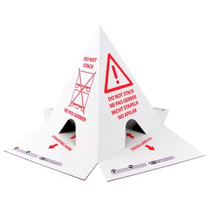 Cône anti-gerbage – (Carton de 50) "NE PAS GERBER" – Bulteau Systems