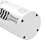 vidaXL Porte-parapluie Femmes Acier Blanc