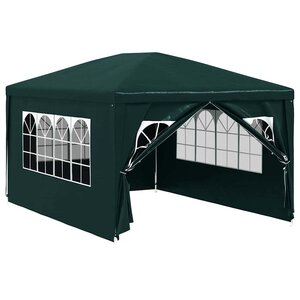 vidaXL Tente de réception 3x4 m Vert