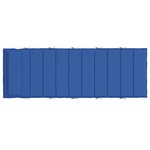 vidaXL Coussin de chaise longue bleu royal 180x60x4 cm tissu oxford