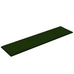 vidaXL Panneaux muraux 12 Pièces Vert foncé 60x15 cm Velours 1 08 m²