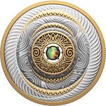 Pièce de monnaie en Argent 20 Dollars g 20.8 Millésime 2024 DANCING AMMOLITE AIR