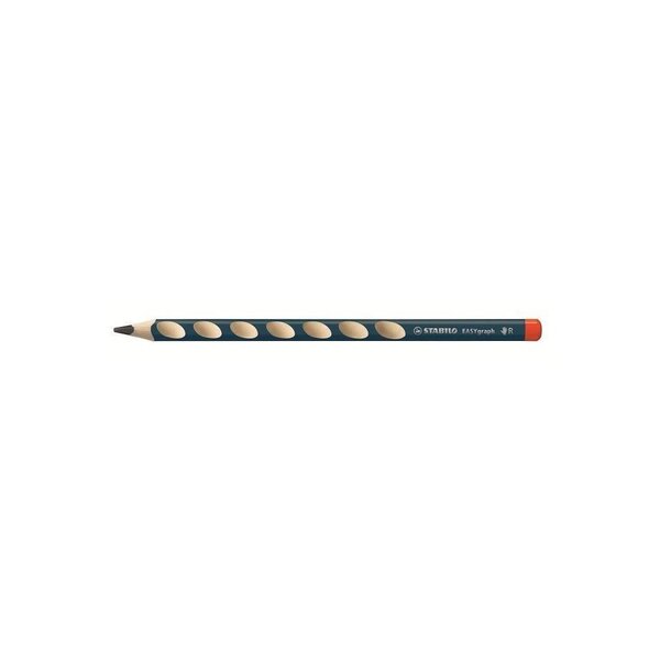 STABILO Blister de 2 Crayons Graphites Easygraph Droitier - Tete trempée - HB