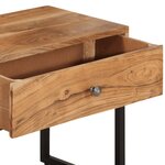 vidaXL Meuble TV 160x30x45 cm Bois d'acacia massif