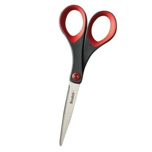 Ciseaux de précision longueur: 180 mm rouge/gris SCOTCH