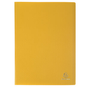 Protège-documents En Polypropylène Souple Opak 60 Vues - A4 - Jaune - X 15 - Exacompta