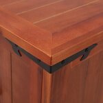 vidaXL Coffre de rangement 90x45x40 cm Bois d'acacia solide