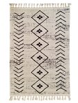 Tapis de salon ASSILA 300 x 400 cm - Blanc